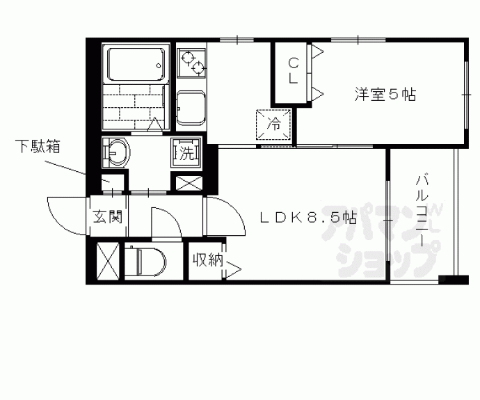 【ＣｏＣｏ・ＳＡＮＪＯ】間取