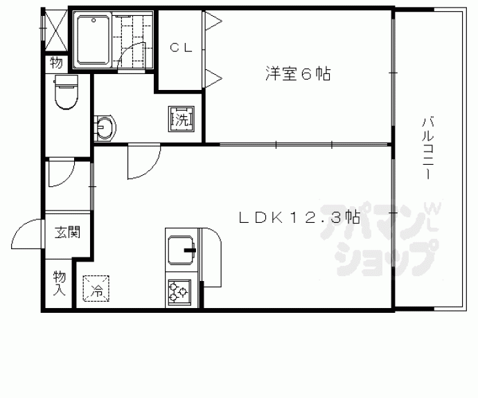 【クオリア花園】間取