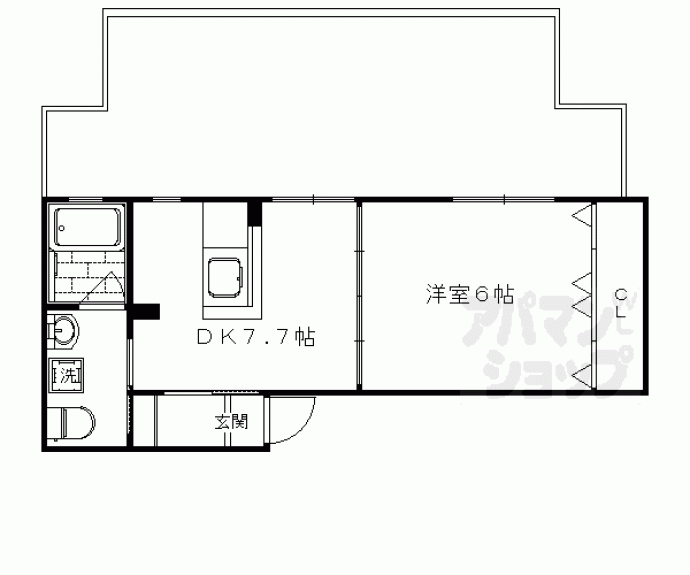 【マルティ円町】間取