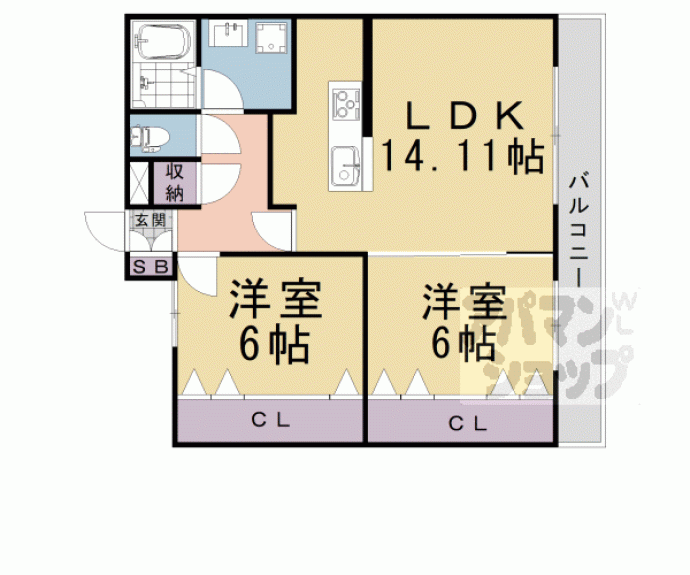 【プリマヴェーラⅠ】間取