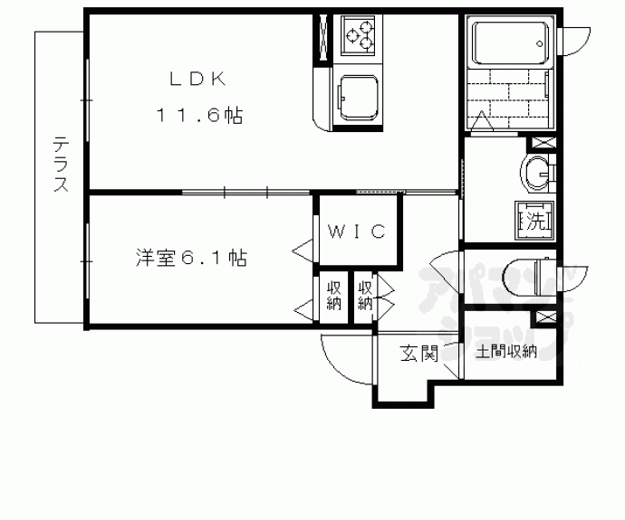 【シャーメゾンＤＤ】間取