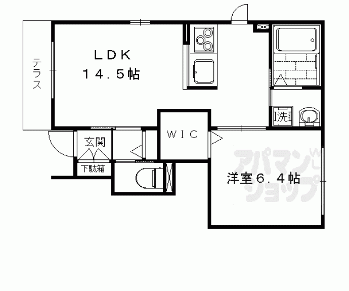 【ルーチェ太秦】間取