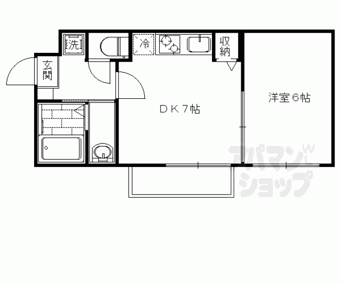 【フォルトゥーナ中堂寺】間取