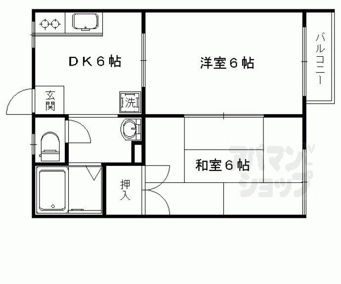 【ファミール若宮】間取