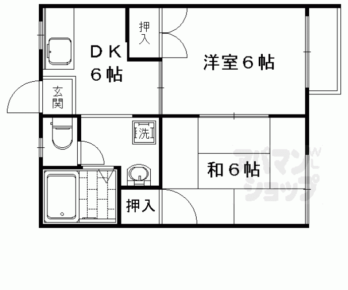 【ファミール若宮】間取