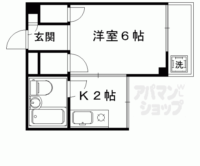 【ベール天神川】間取