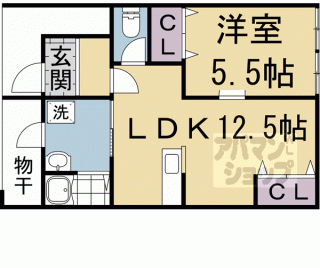 【嵯峨野開町貸家】