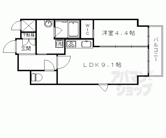 【ＳＨＡＭＡＩＳＯＮ　ＪＪ】間取