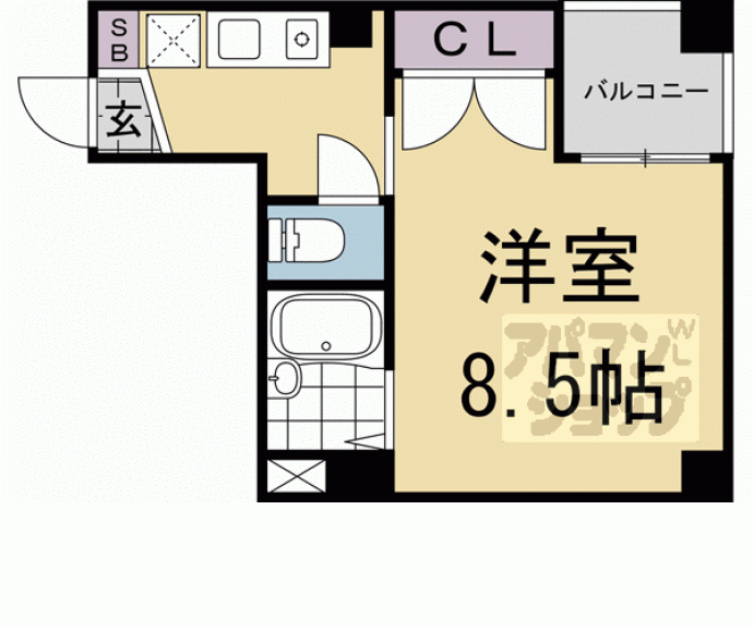 【アモン・ドエル】間取