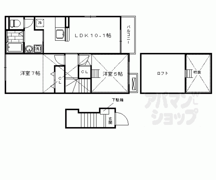 【木乃花館】間取