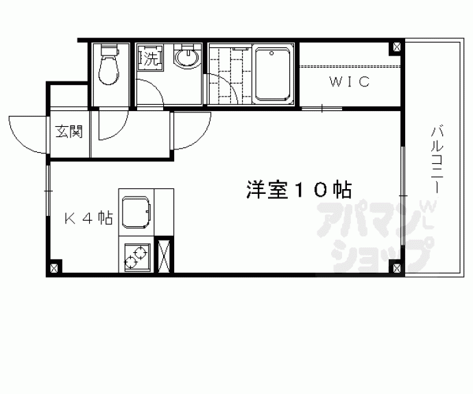 【レスポワール常盤】間取