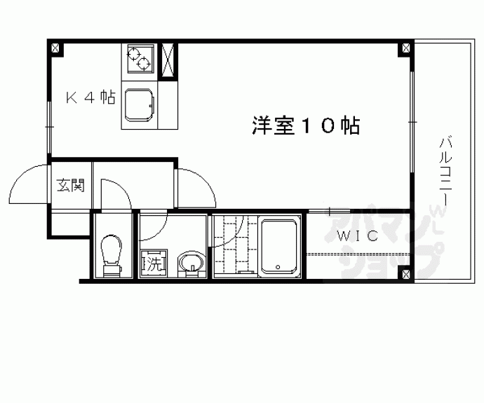 【レスポワール常盤】間取