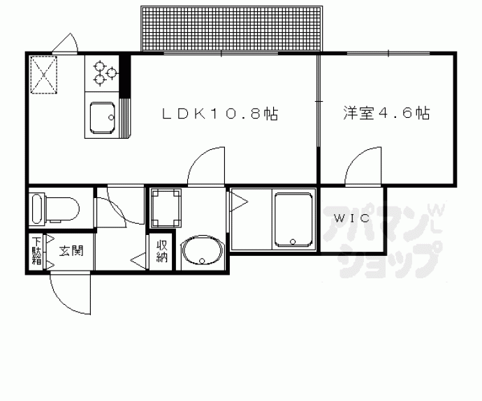 【ガスパール鷹峯】間取