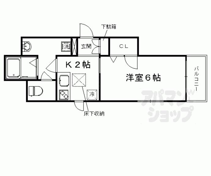【エン　ファミーユ】間取