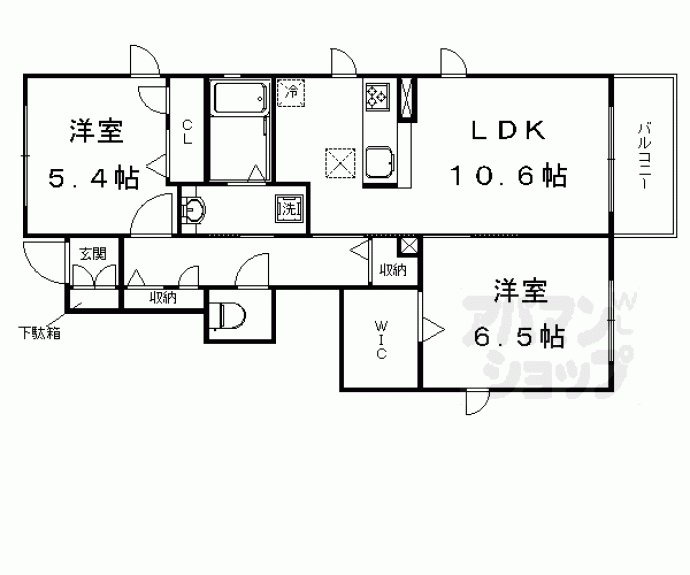 【メゾン嵐桜】間取