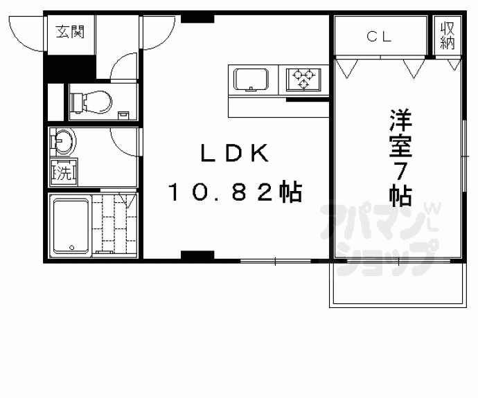 【メゾン・ド・ボワⅢ】間取