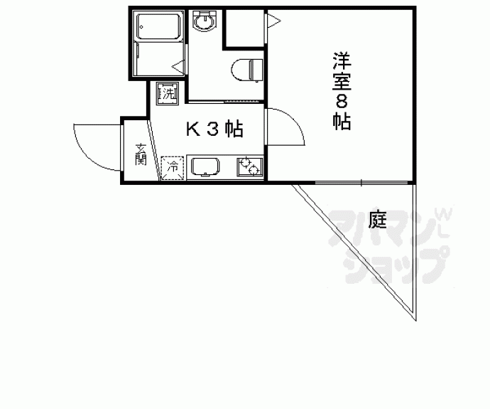 【Kanon西院】間取