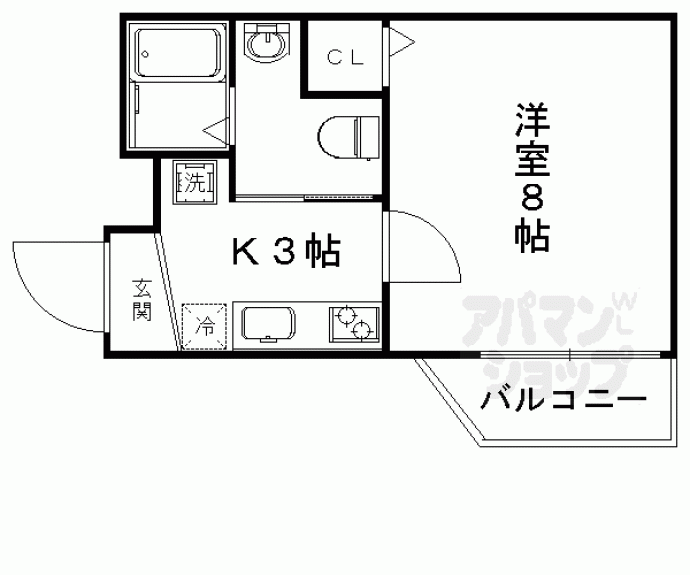 【Kanon西院】間取