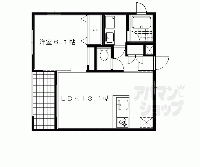 【ＷＩＬＬ　ＰＡＲＫ　神宮】間取