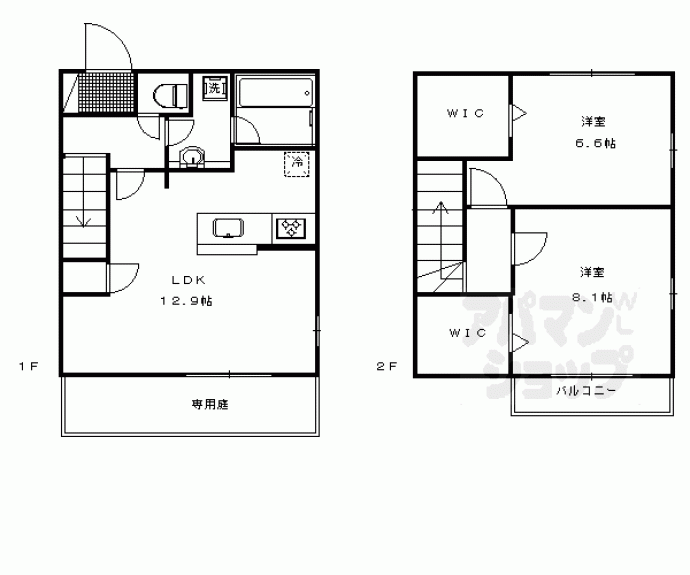 【ロイヤル　コントラーダ】間取