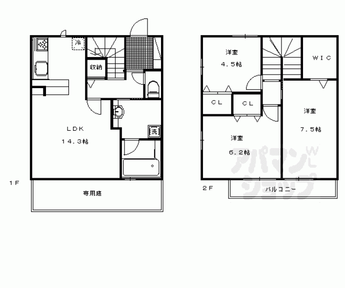 【ロイヤル　コントラーダ】間取