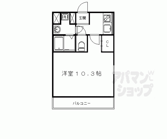 【Ａ－ｍｏｎ　Ｋｉｔａｅｎｍａｃｈｉ】間取