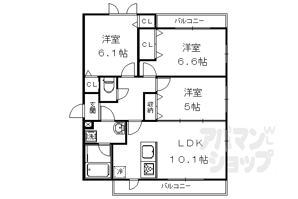 【ドムール嵯峨Ａ棟】