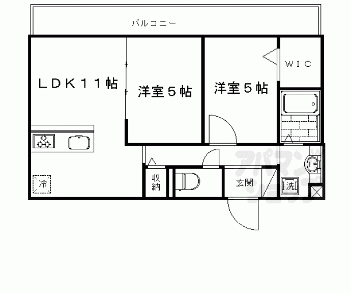 【クレールシャトレ】間取