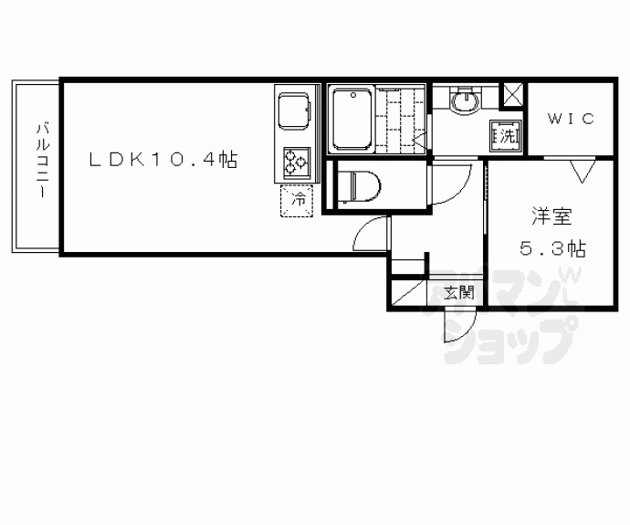 【クレールシャトレ】間取