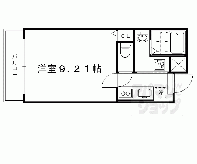 【フラッティ花園春日】間取