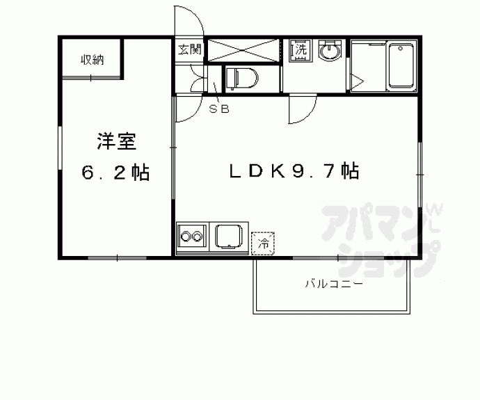 【Ｒｅｓｉｄｅｎｃｅ西小路小米町】間取
