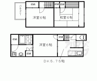 【太秦乾町貸家３０－３５】