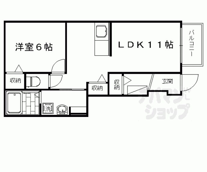 【タンドル庄南】間取