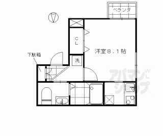 【Ａｐｐａｒｔａｍｅｎｔｏ御所西】