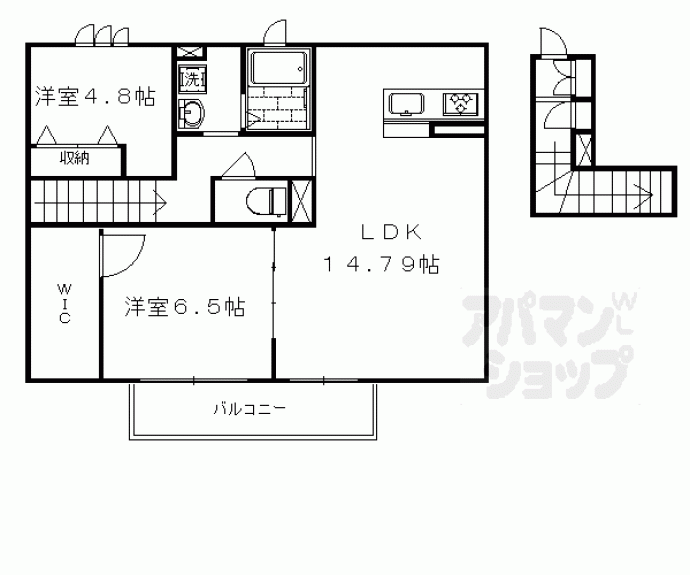 【グリーンコート】間取