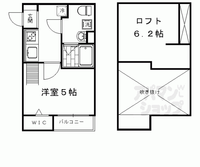 【アルトラヴィーユ京都】間取