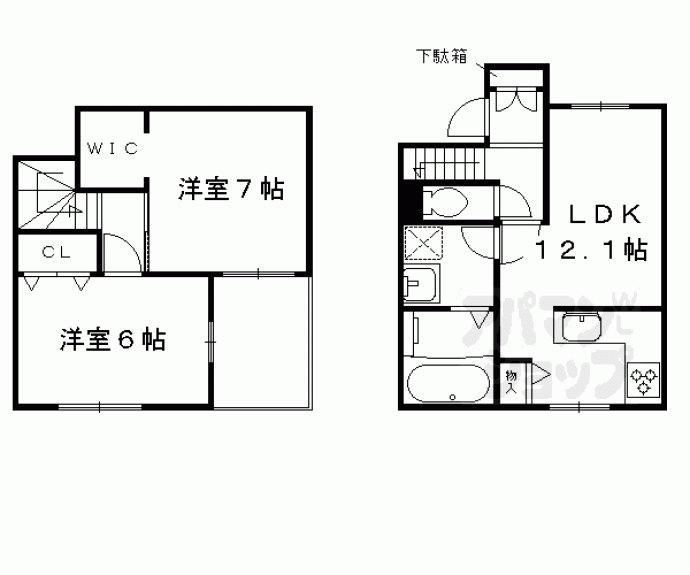 【ファミーリャ・フェリーチェ丸太町】間取