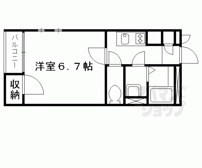 【クレイノ山ノ内】間取