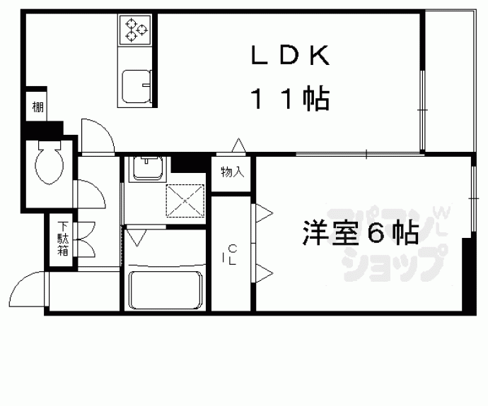 【ラヴィータフェリーチェ】間取