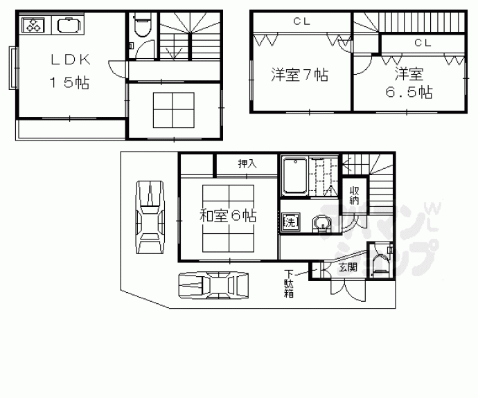 【ＤＨ・ＲＹＵＫＹＵ】間取