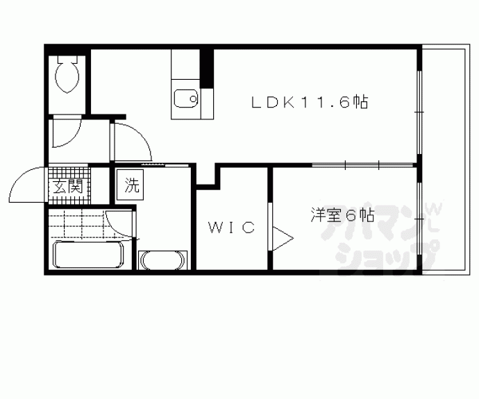 【フォレスト桃山筑前台】間取