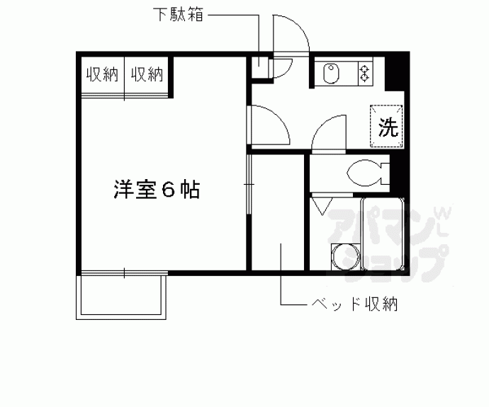 【レオパレスＭＯＭＯＹＡＭＡ】間取