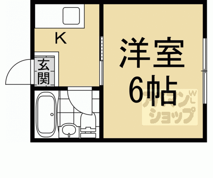 【グランズ丹波橋】間取