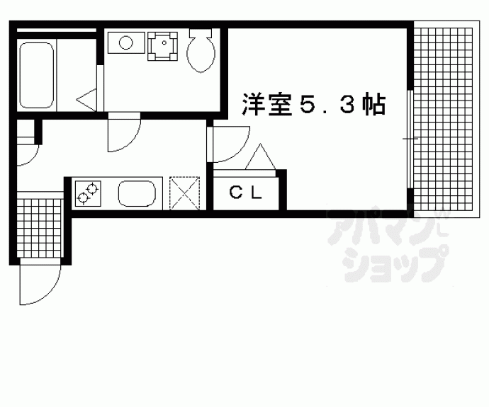 【ワイズ七瀬川】間取
