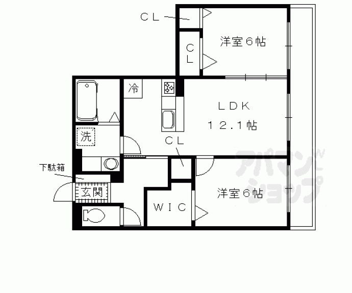 【セジュール芹川】間取