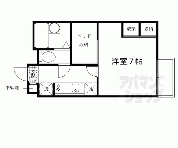 【レオパレスＰｉｎｅ】間取