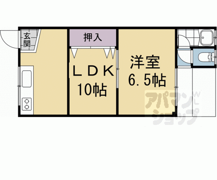 【大手コーポ】間取