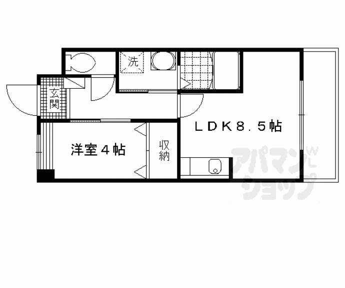 【レジデンス宗園】間取