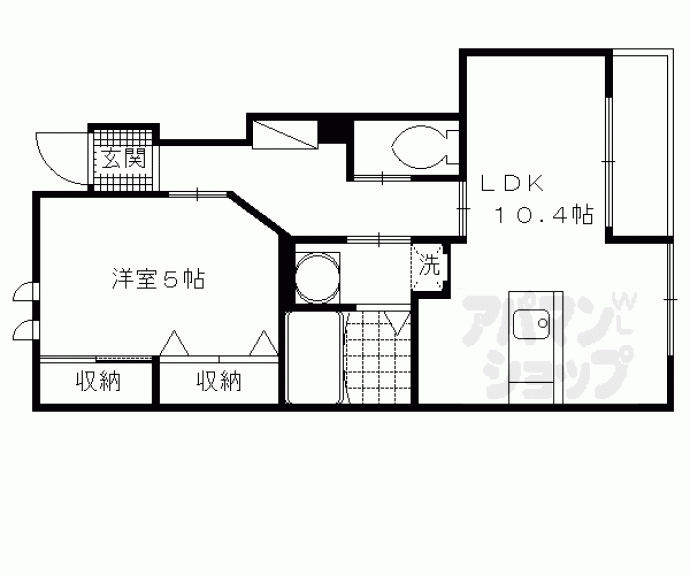 【Univaly槇島】間取