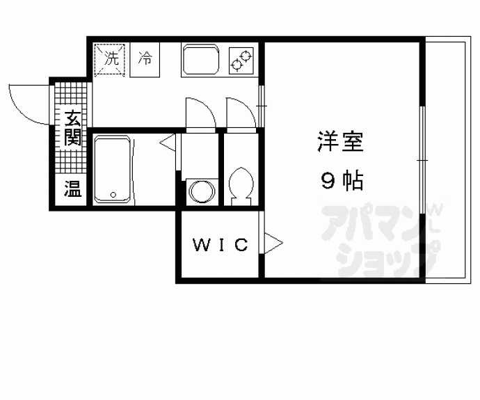 【フォーリーフ桃山】間取